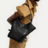 Bolso de hombro grande Olive Bolso de hombro grande Olive