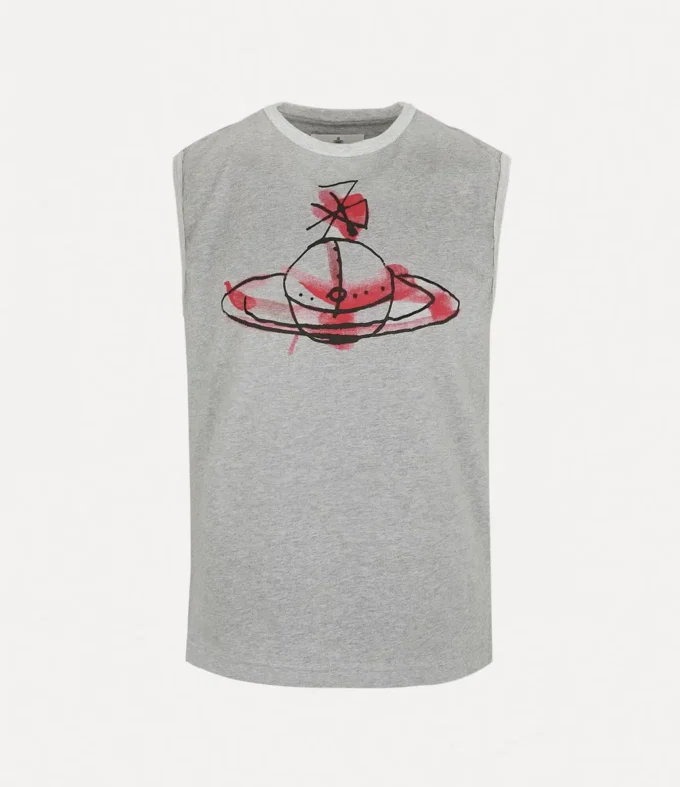 Camiseta Drawn Orb Muscle Camiseta Drawn Orb Muscle
