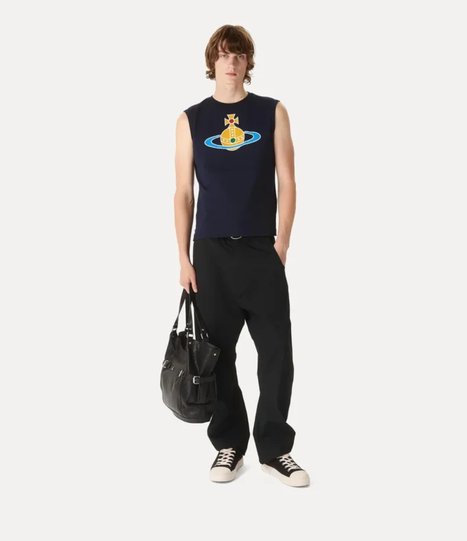 Camiseta sin mangas Oversized Orb Muscle Camiseta sin mangas Oversized Orb Muscle