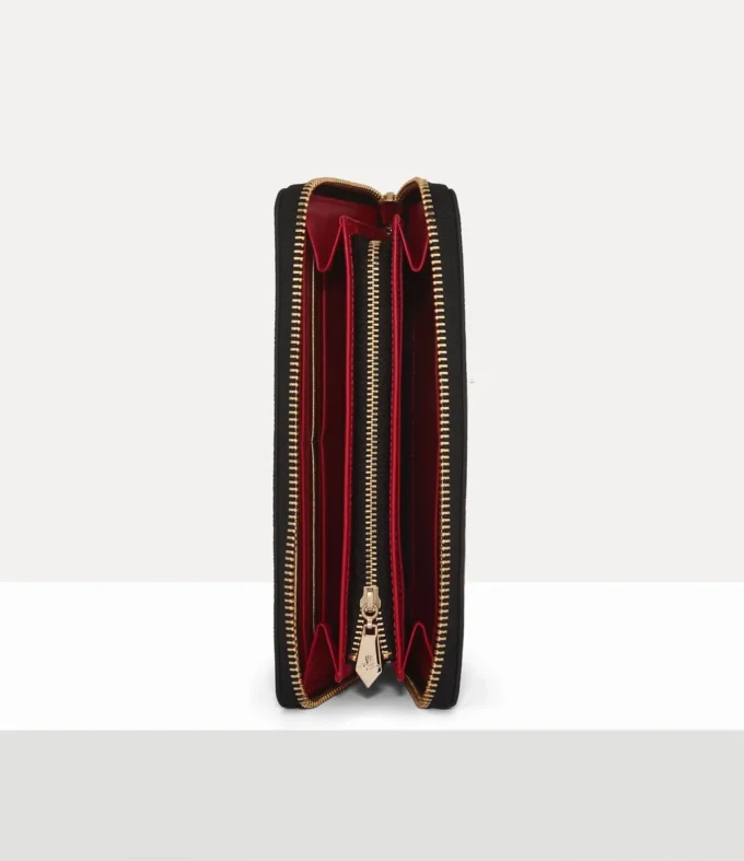 Cartera larga con cremallera Cartera larga con cremallera