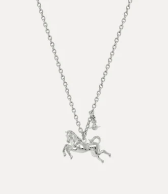 Collar con colgante Man. Cheval