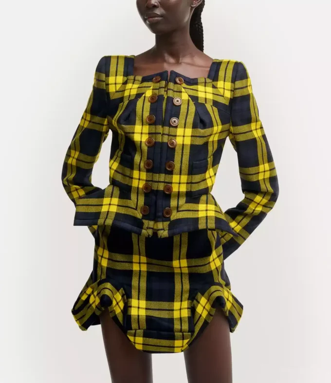 Falda Mini Double Frame