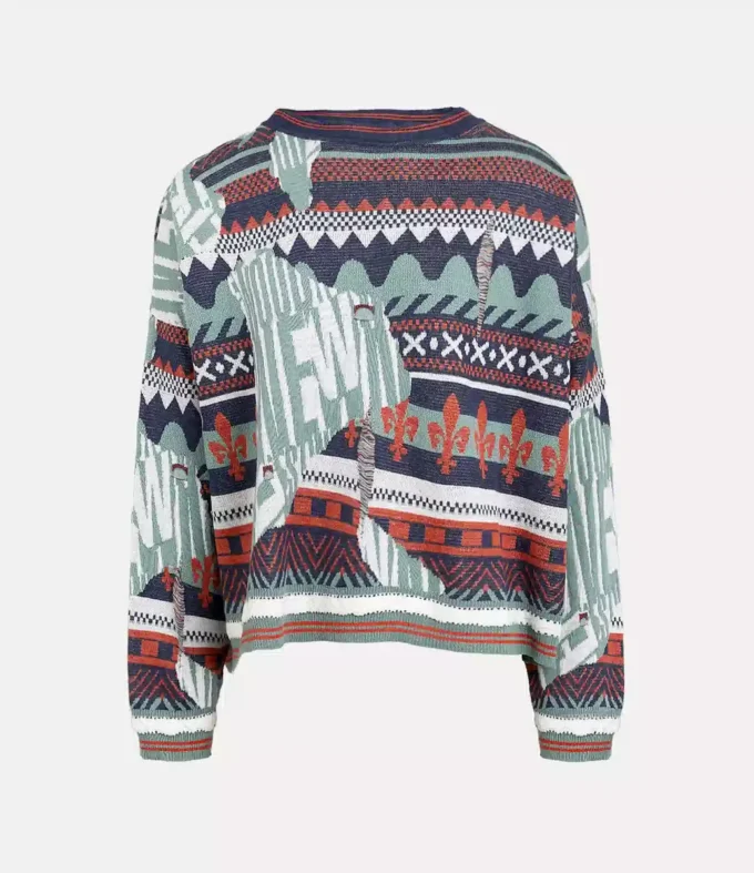 Jersey Broken Fair Isle Jersey Broken Fair Isle