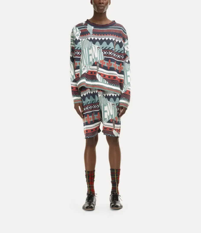 Jersey Broken Fair Isle Jersey Broken Fair Isle