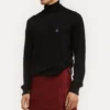 Jersey de cuello alto Fisherman Jersey de cuello alto Fisherman
