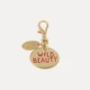 Llavero con charm de perro Wild Beauty Llavero con charm de perro Wild Beauty
