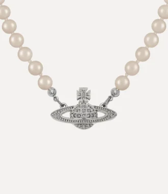 Man. Collar Mini Bas Relief Pearl