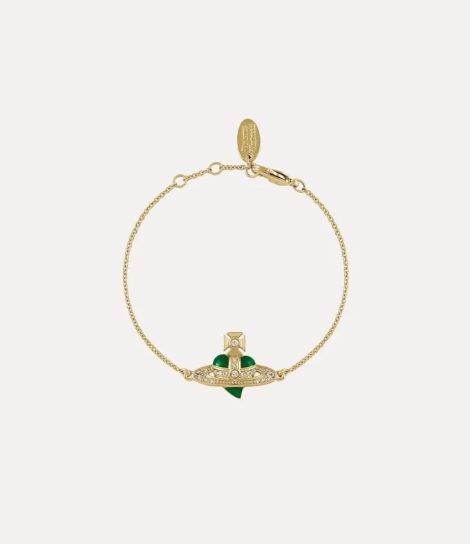 Nueva pulsera con corazón de diamantes