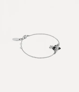 Nueva pulsera con corazón de diamantes