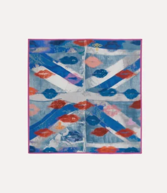 Pañuelo cuadrado Union Jack Kiss Pañuelo cuadrado Union Jack Kiss