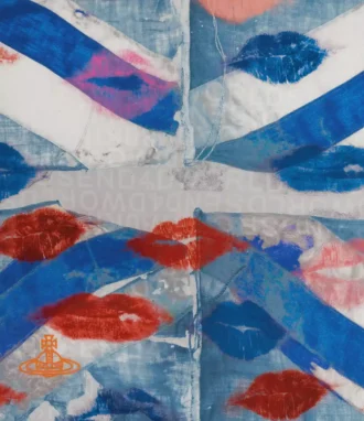 Pañuelo cuadrado Union Jack Kiss Pañuelo cuadrado Union Jack Kiss