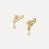 Pendientes de botón Claude Small