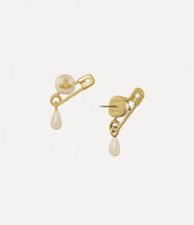 Pendientes de botón Claude Small
