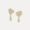 Pendientes Mimosa Pave Pendientes Mimosa Pave