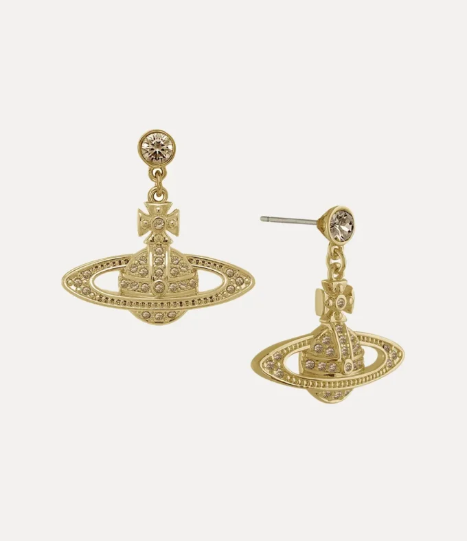 Pendientes Mini Bas Relief Drop Pendientes Mini Bas Relief Drop