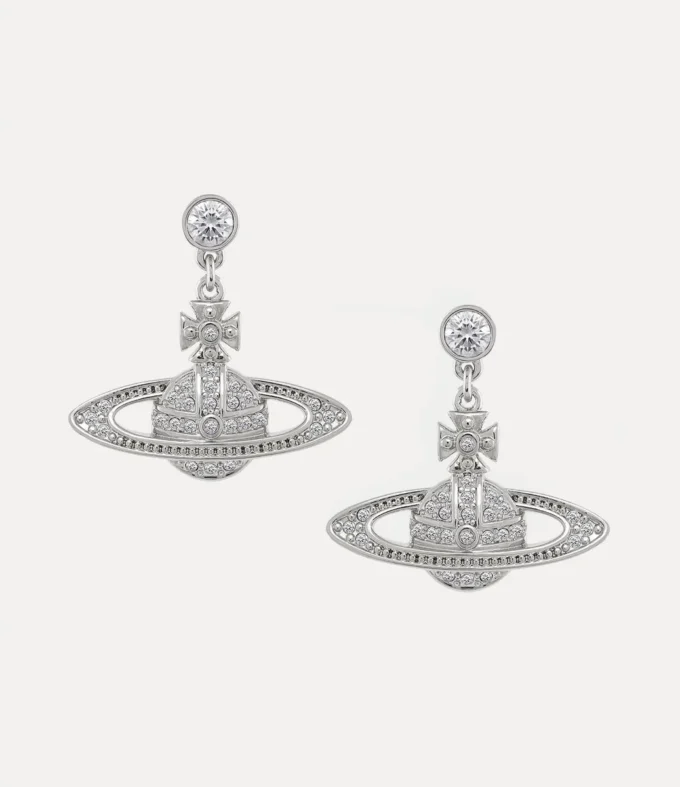 Pendientes Mini Bas Relief Drop Pendientes Mini Bas Relief Drop