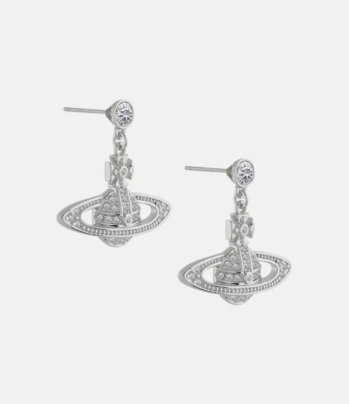 Pendientes Mini Bas Relief Drop Pendientes Mini Bas Relief Drop
