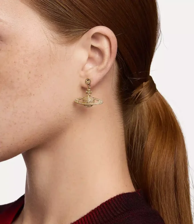 Pendientes Mini Bas Relief Drop Pendientes Mini Bas Relief Drop