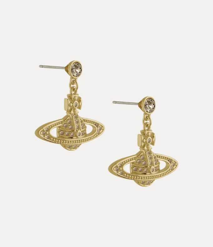 Pendientes Mini Bas Relief Drop Pendientes Mini Bas Relief Drop