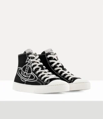 Zapatillas altas de lona