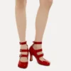 Zapatos Animal Toe Three-Strap