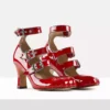 Zapatos Animal Toe Three-Strap