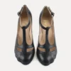 Zapatos con barra en T